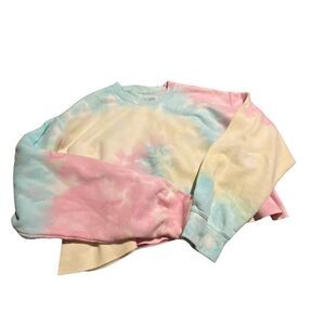 Gold Rush size large cropped sweat shirt new never worn